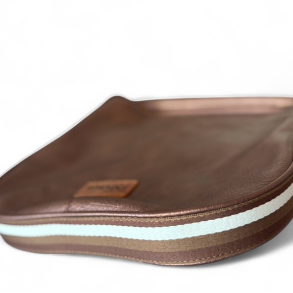 Wrangler Brown Leather Women's shoulder Bag Crossbody Fall - Picture 3 of 5